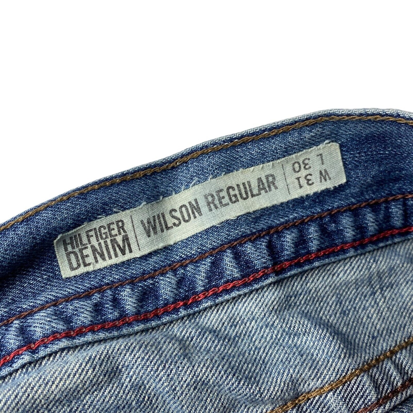 Hilfiger Denim WILSON Blue Regular Straight Fit Jeans W31 L30