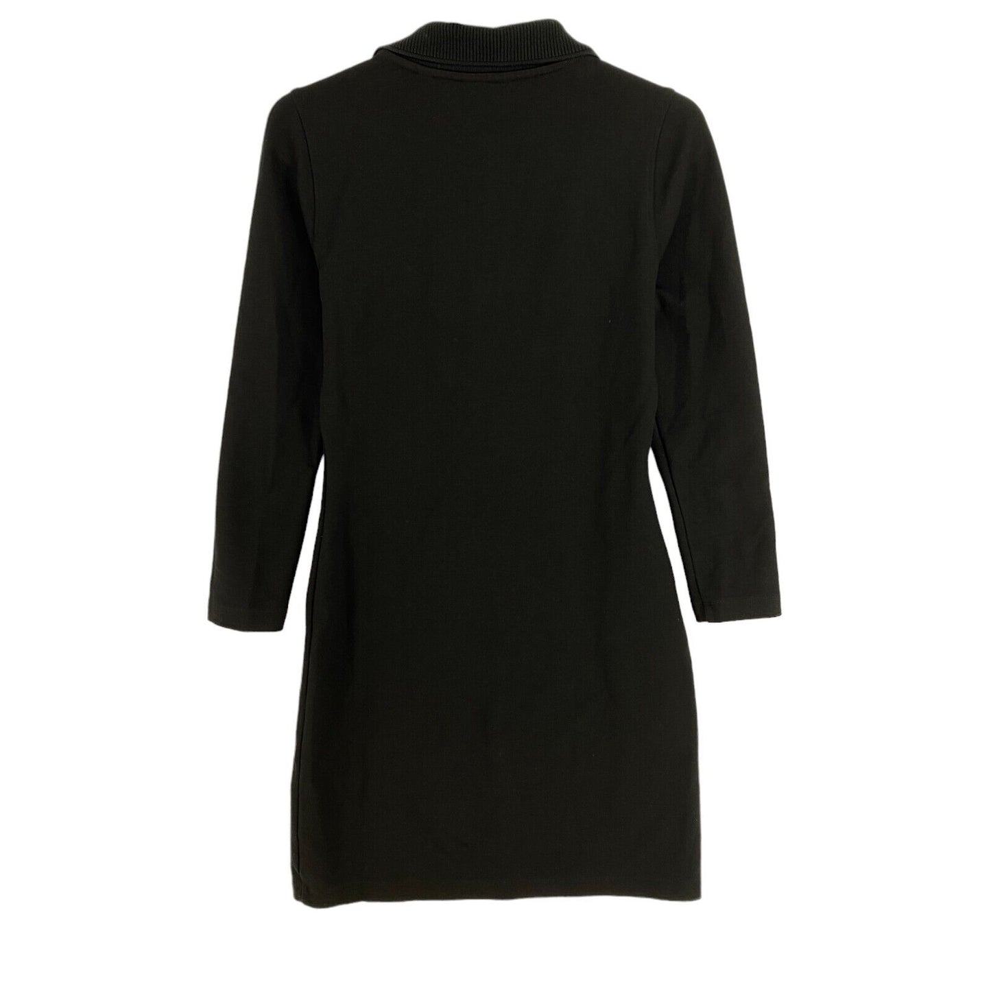 GANT Black Jersey Polo Long Sleeves Dress Size XS