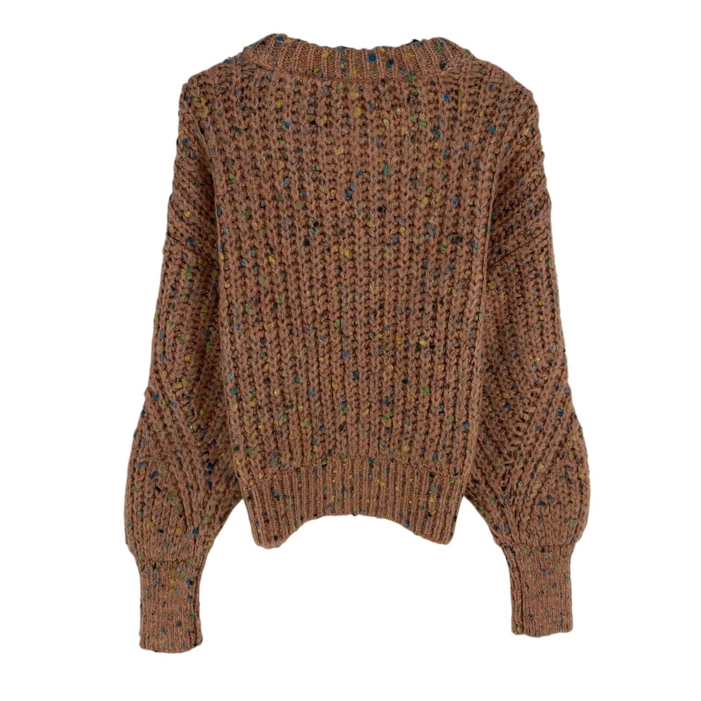 BIMBA Y LOLA Women Brown Crew Neck Sweater Jumper Size M