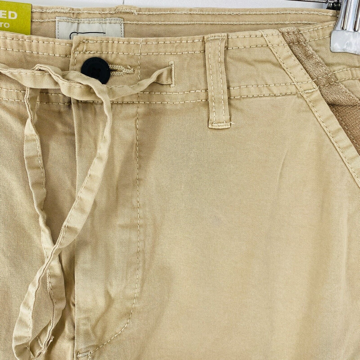 Camel Active TORONTO Beige Mens Regular Tapered Fit Cargo Trousers Size W34 L34