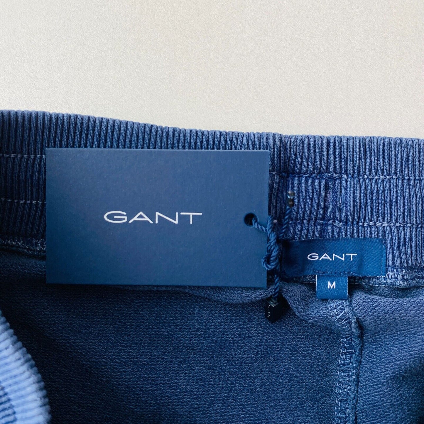 GANT Women Blue Regular Fit Sweat Shorts Size M