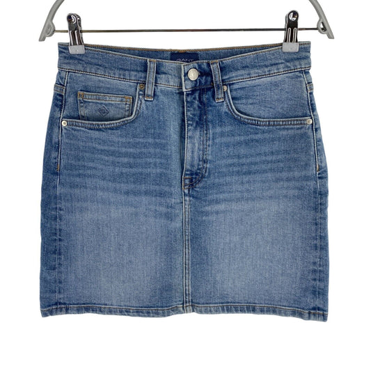 GANT Jupe courte en denim bleu Taille EU 36 UK 8 US 6