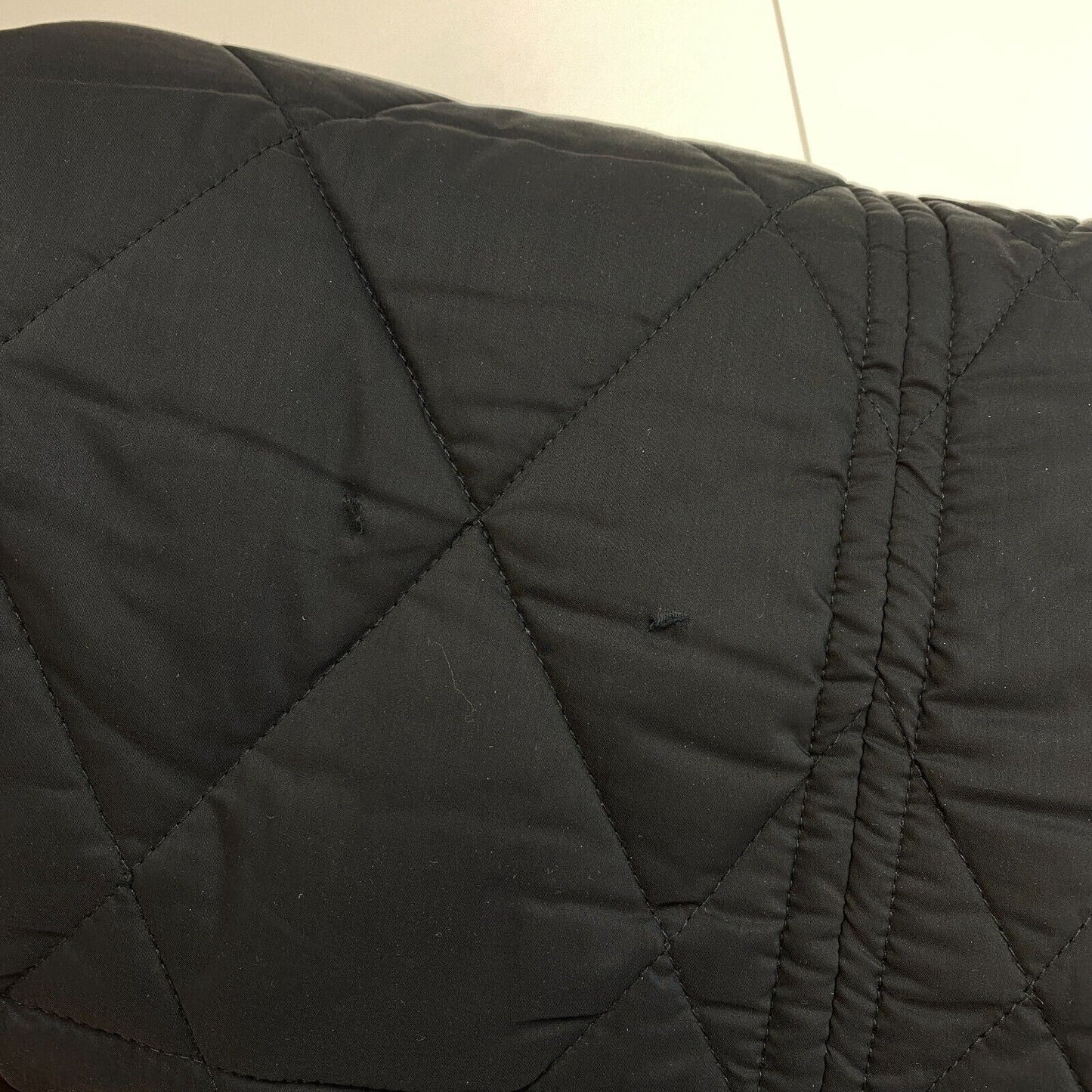 GANT Veste parka longue matelassée surdimensionnée noire Taille XL