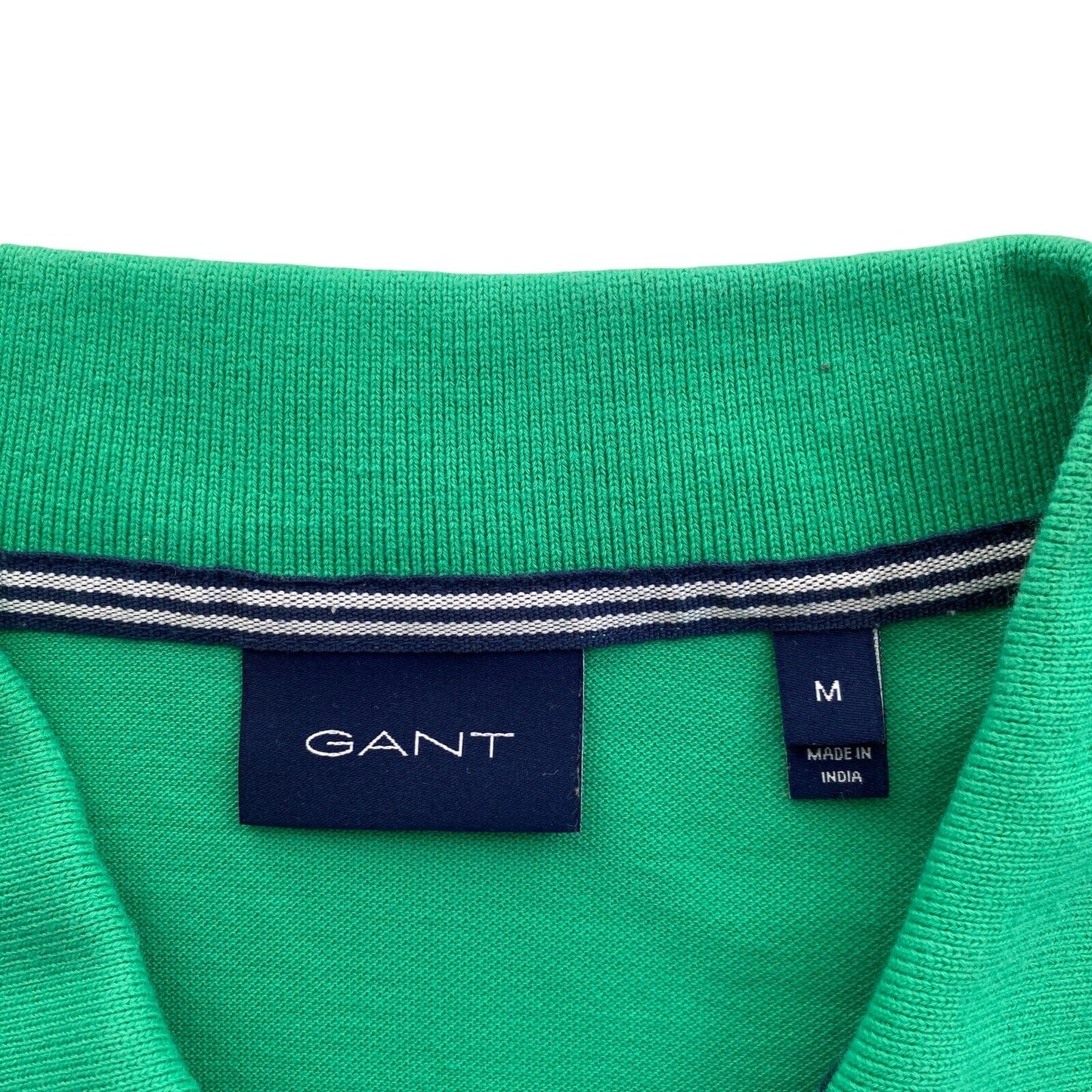 GANT Green Original Pique Rugger Polo Shirt Size M