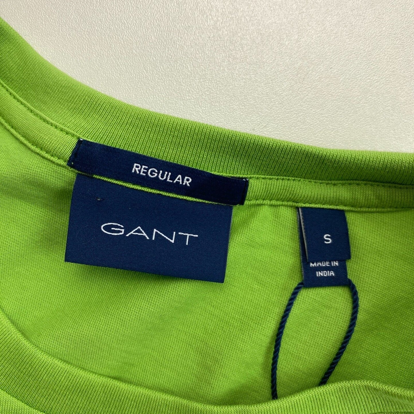 GANT Light Green Original Regular Crew Neck T-Shirt Size S