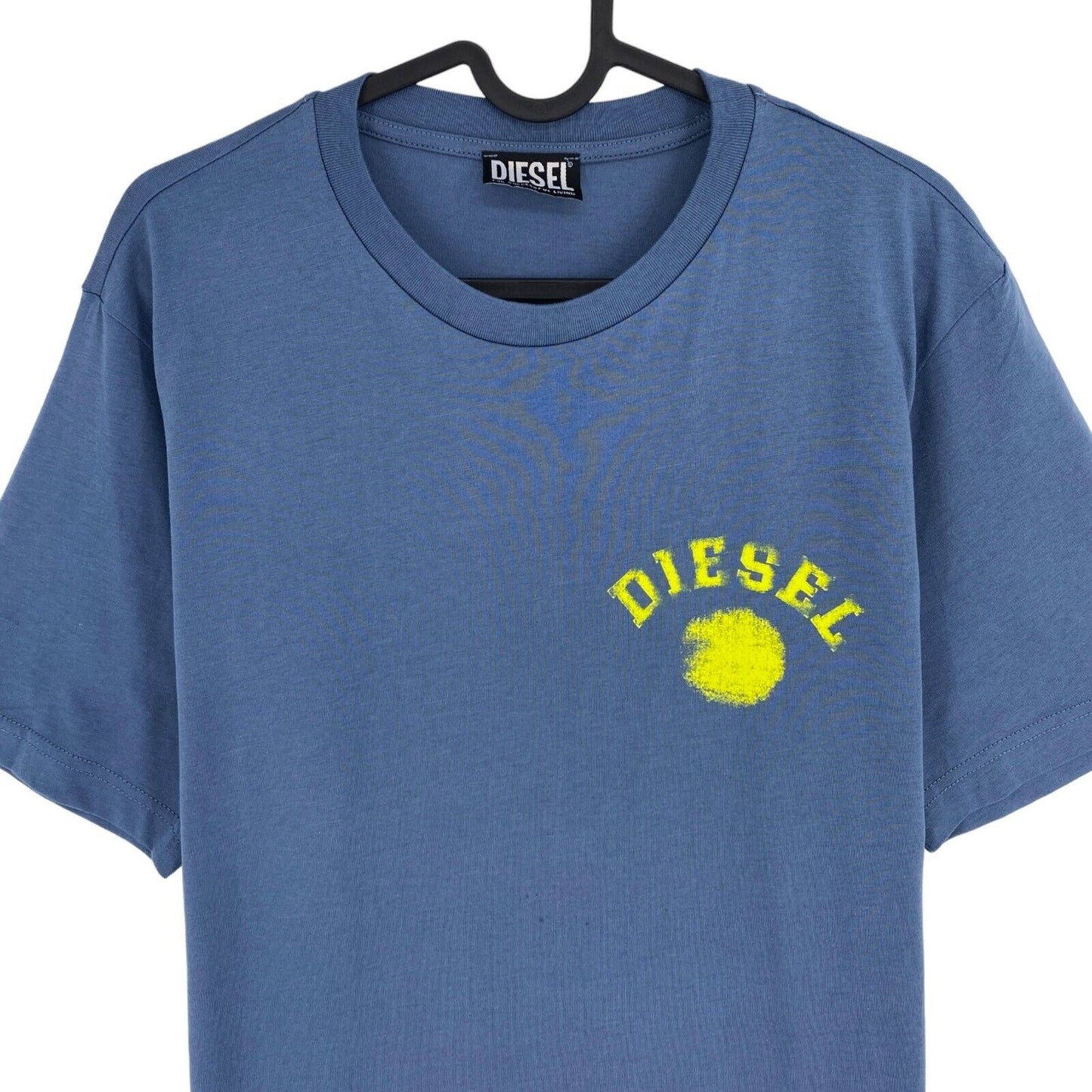 DIESEL Men Blue T-JUST-K3 Crew Neck Short Sleeves T-Shirt Size S