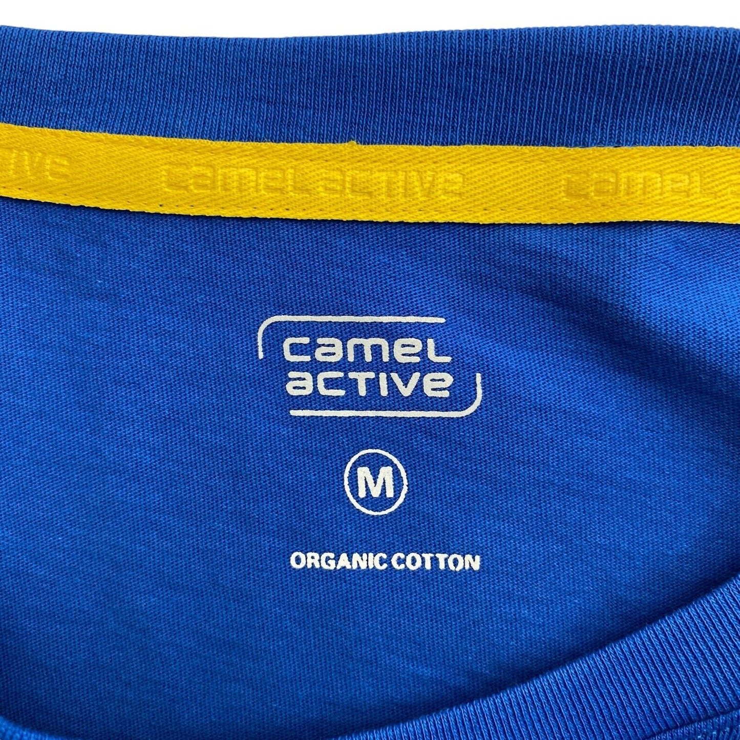 Camel Active Blue Crew Neck T Shirt Size M