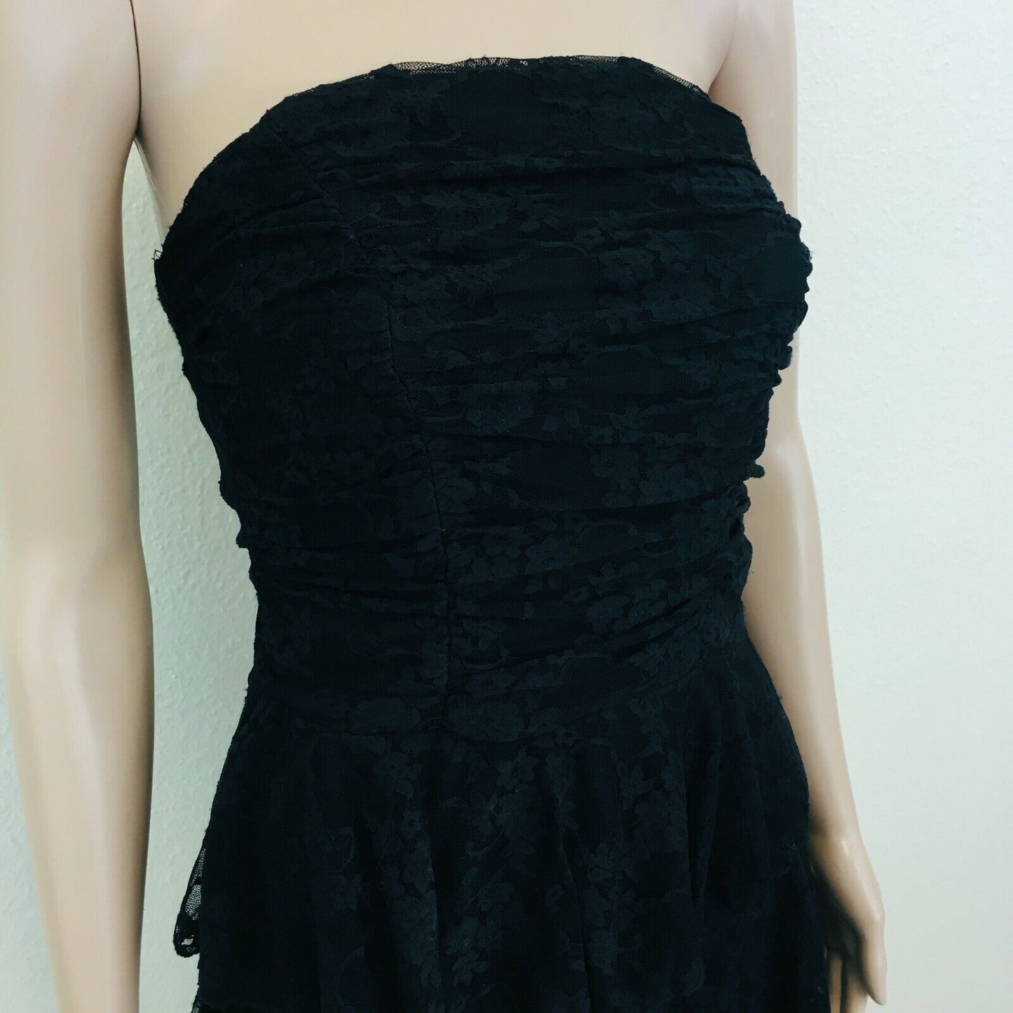 Jennyfer Black Short Sleeveless Evening Dress Size M