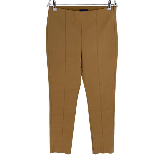 GANT Braune Pin Tuck Skinny Hose Hose Größe EU 38 UK 10 US 8