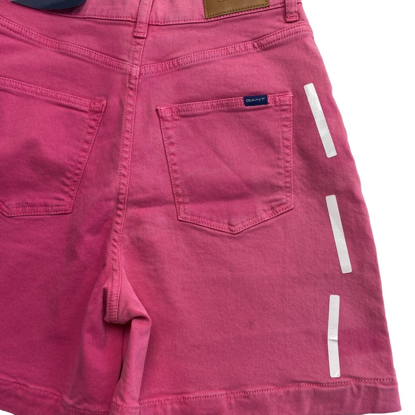 GANT Pink Color 5 Pkt Denim Shorts Size W27 W28