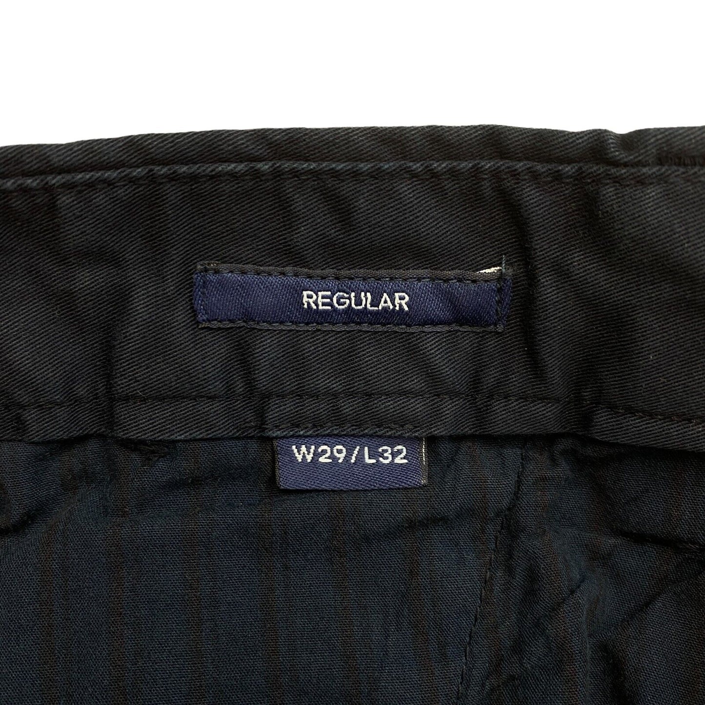 GANT Chinohose für jeden Tag, Marineblau, reguläre Passform, Größe W29 L32