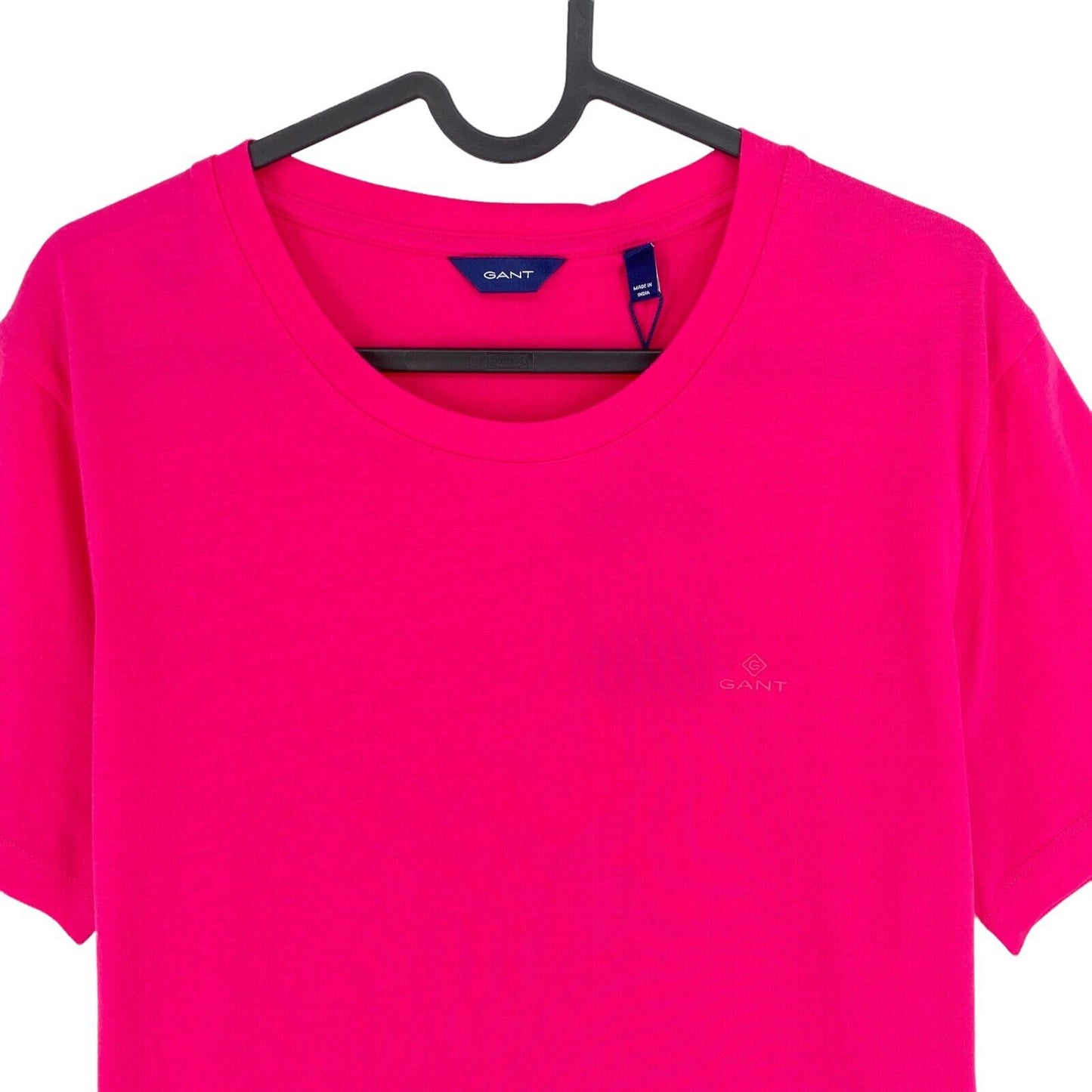 GANT Pink Original Rundhals-T-Shirt Größe L