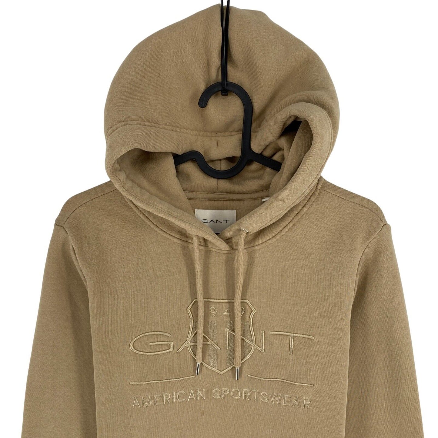 GANT Brown Tonal Archive Shield Sweat à capuche Pull Pull Taille S