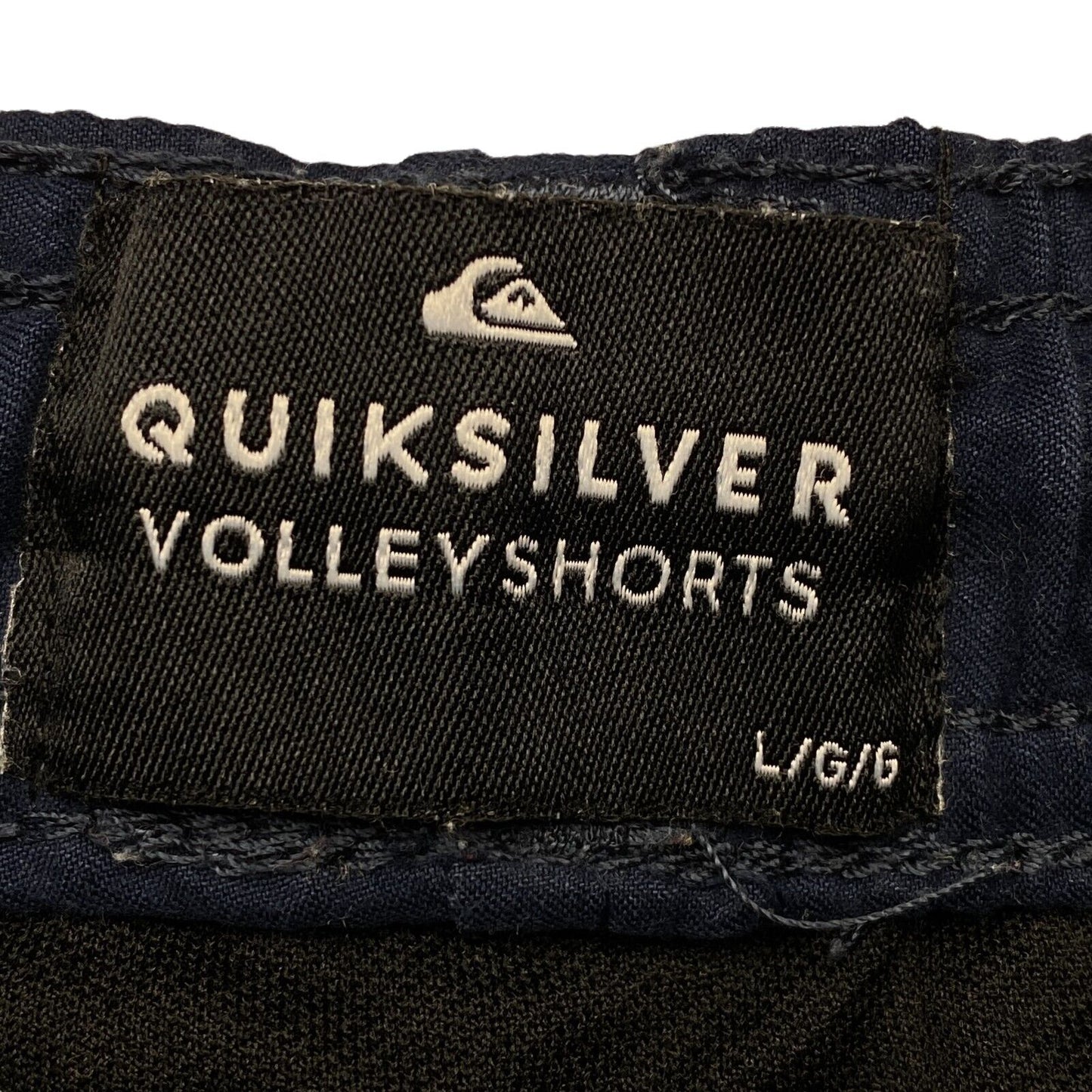 QUIKSILVER VOLLEY Navy Blue Activewear Shorts Size L