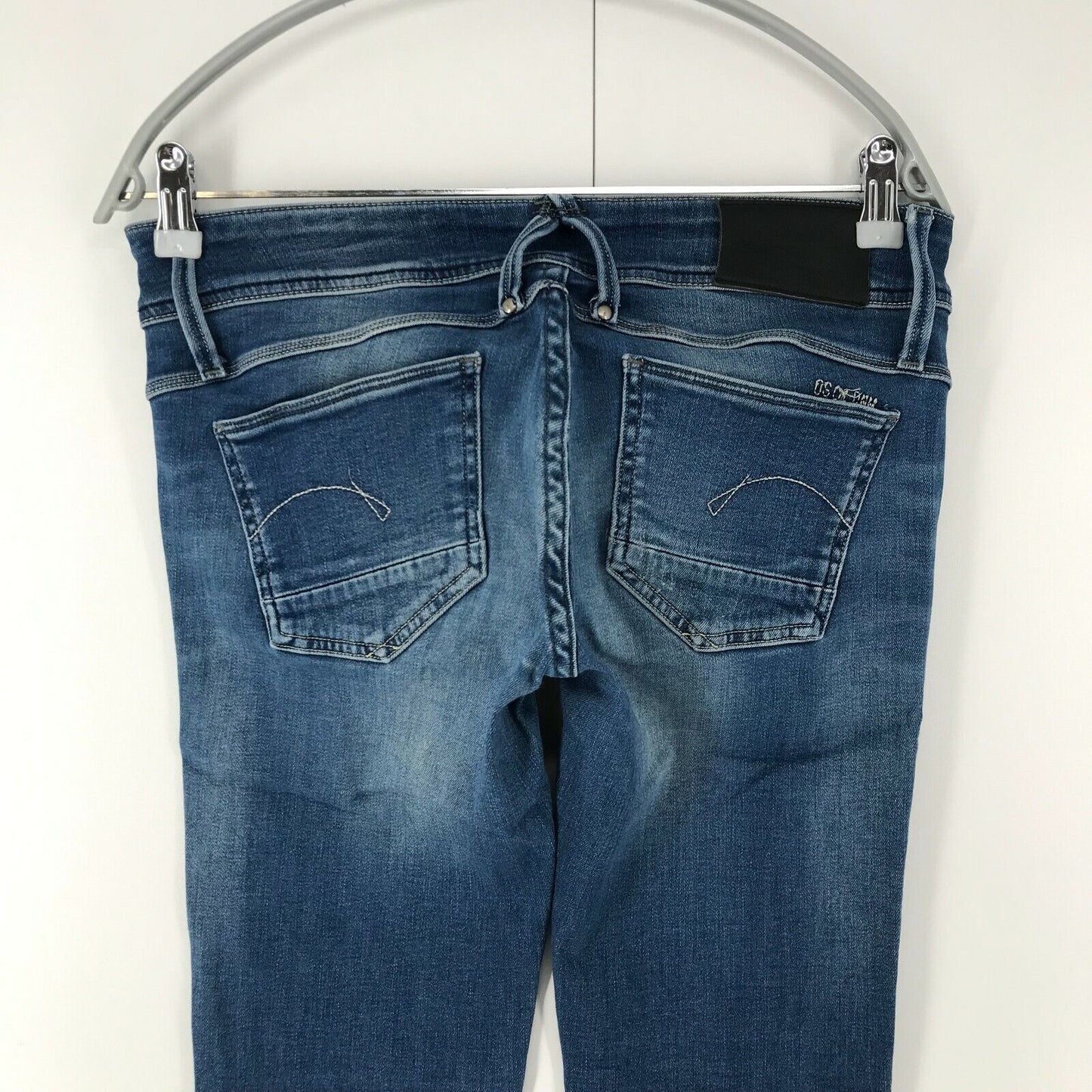 G-STAR RAW Women Blue Skinny Fit Jeans Size W27 L32