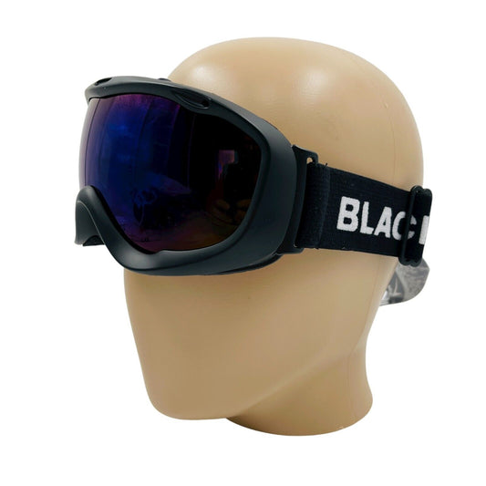 Black Crevice Black Ski Snow Goggles Unisex Adults