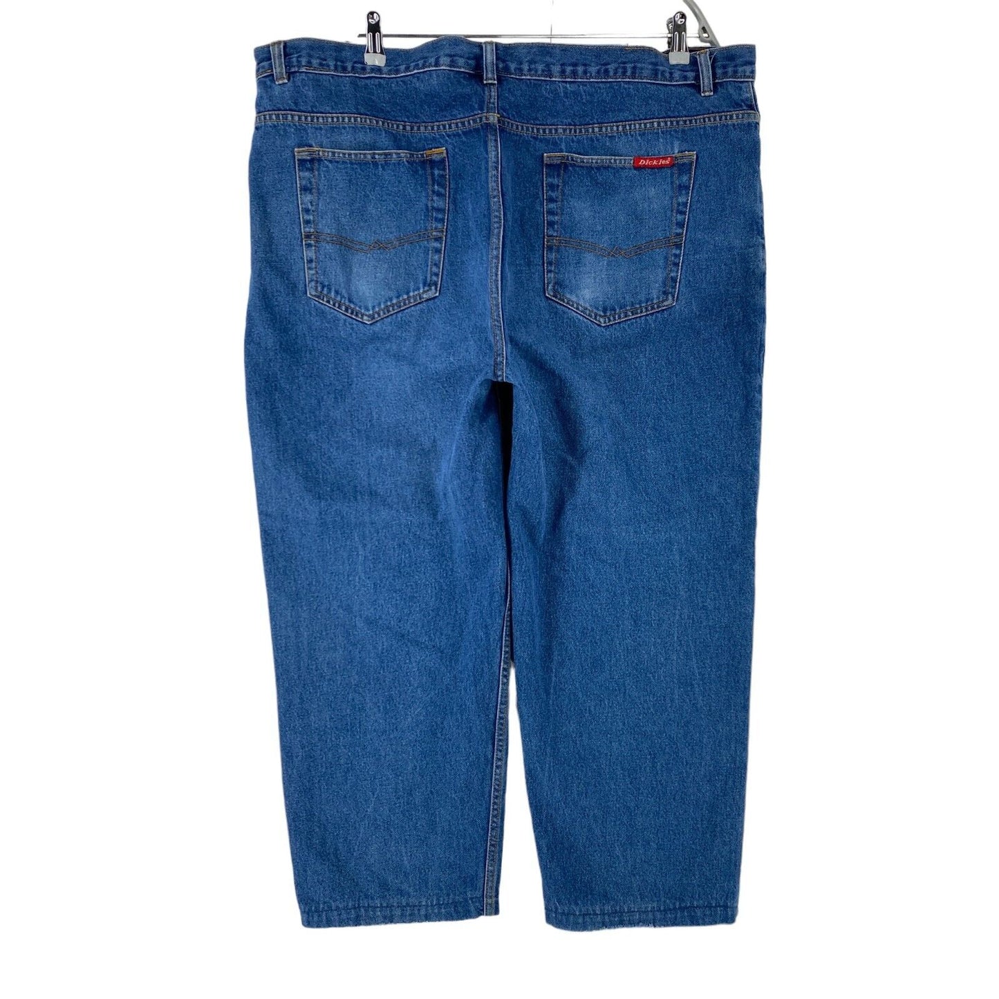 DICKIES Blue Relaxed Straight Fit Jeans W44 L28