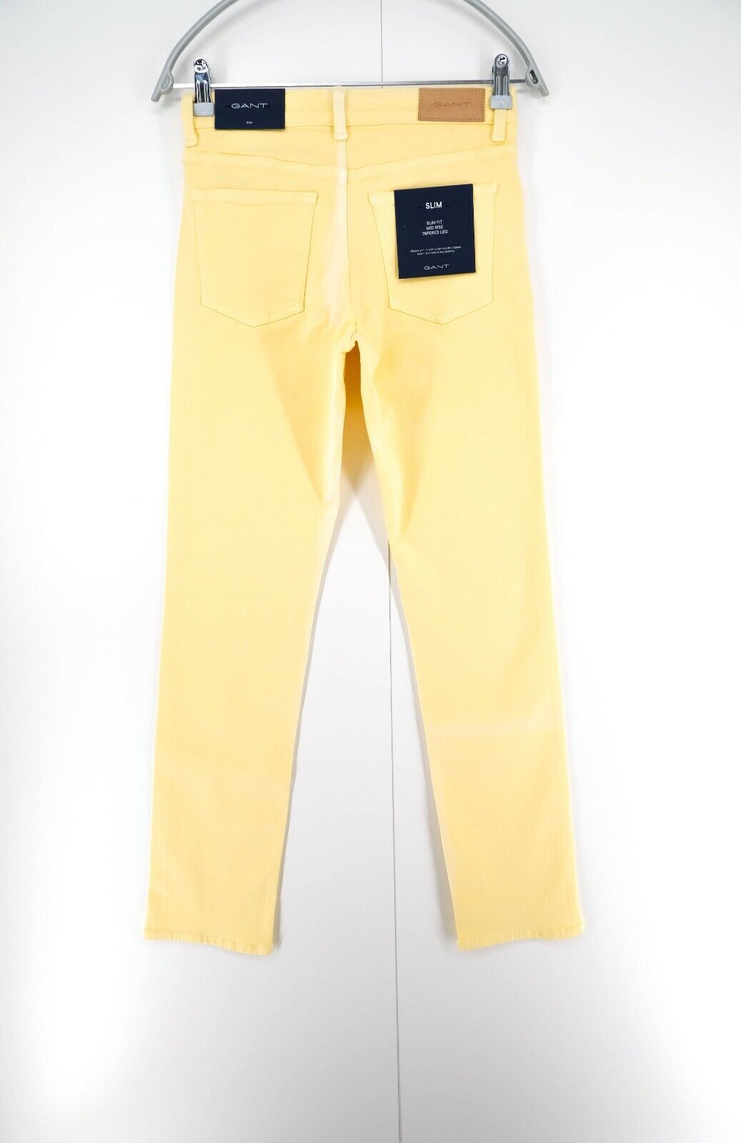 GANT Yellow Twill Slim Fit Jeans Size W27 L32