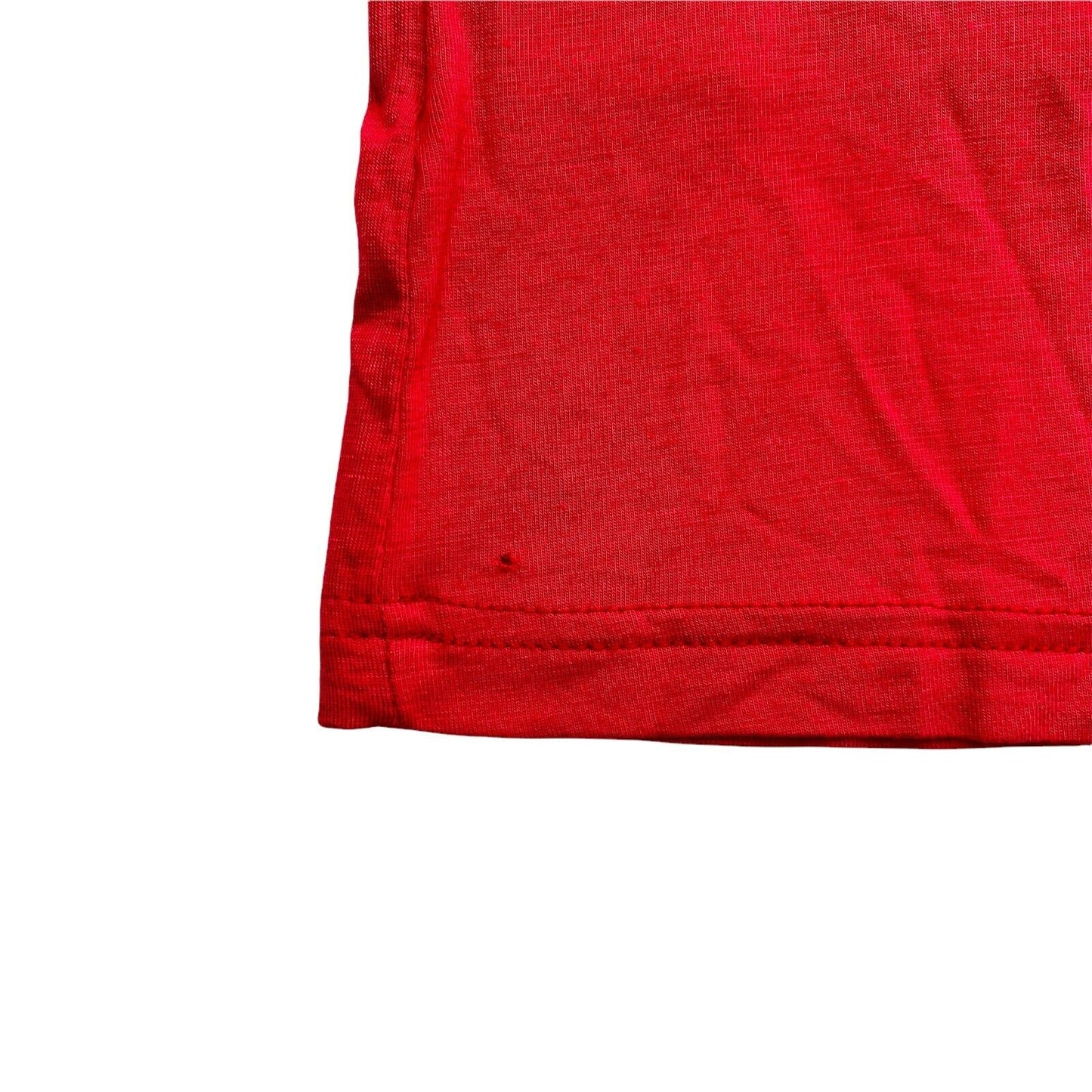 LA MARTINA Red Round Neck Tank Top T Shirt Size 3 - M