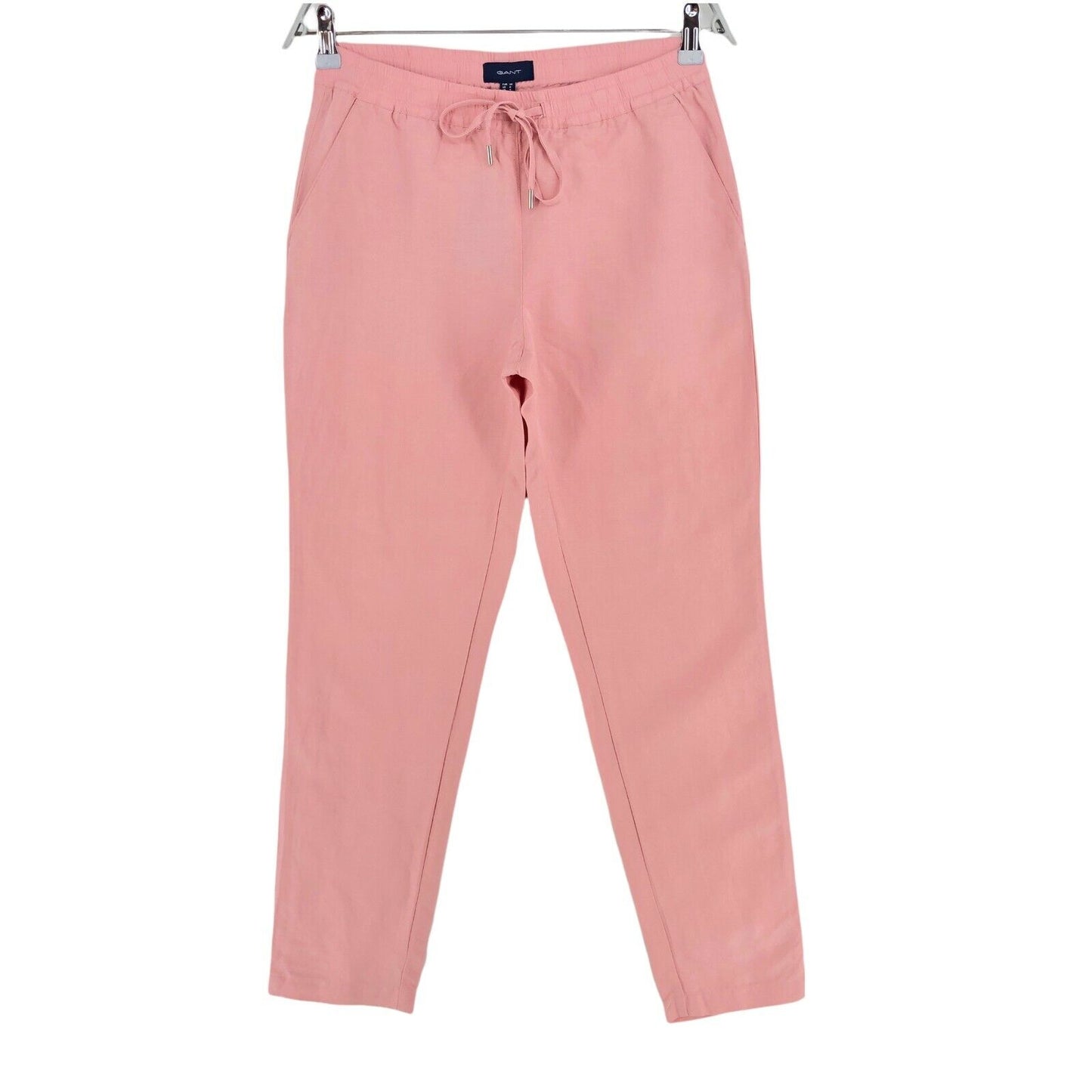 GANT Pink Summer Linen Pull On Pants Trousers Size EU 34 UK 6 US 4