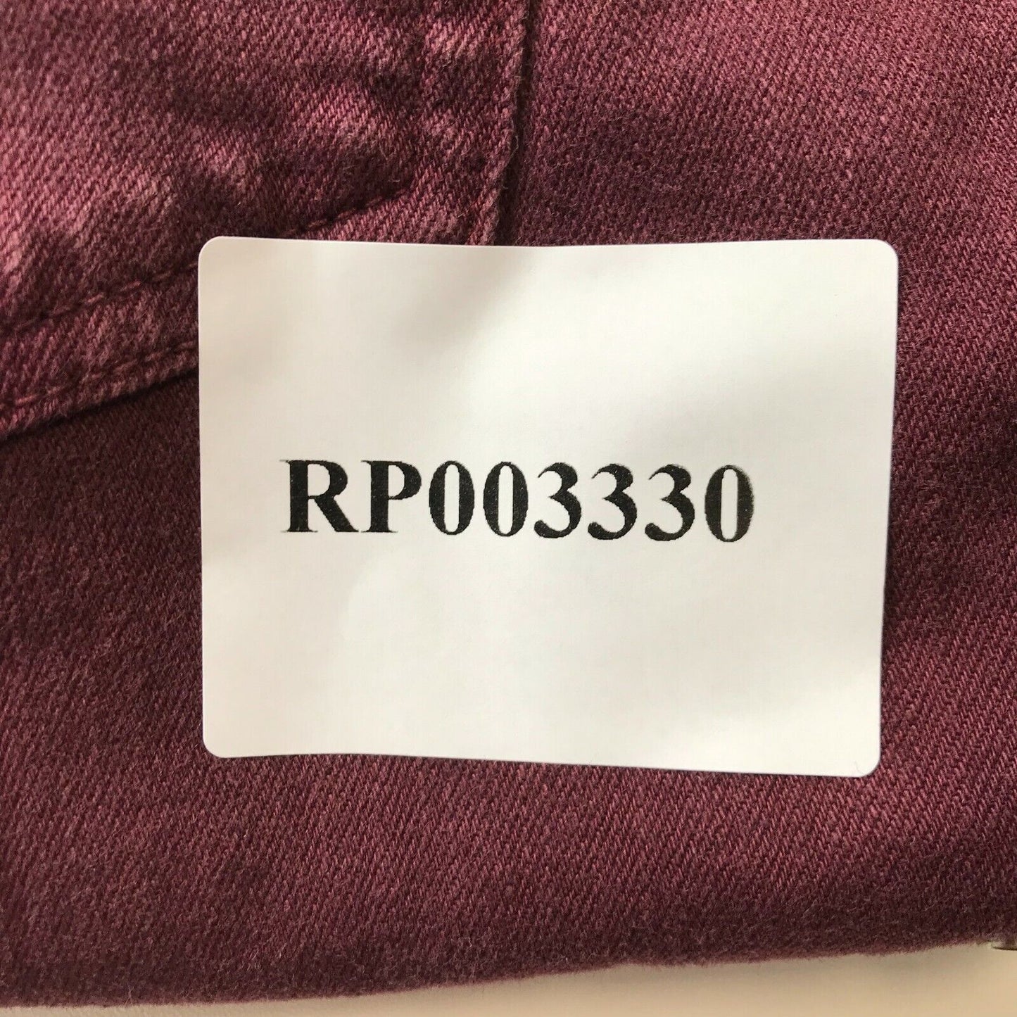 SELECTED Damen Jeans Skinny Fit, Dunkelkirschrot, Bordeaux, Größe W28