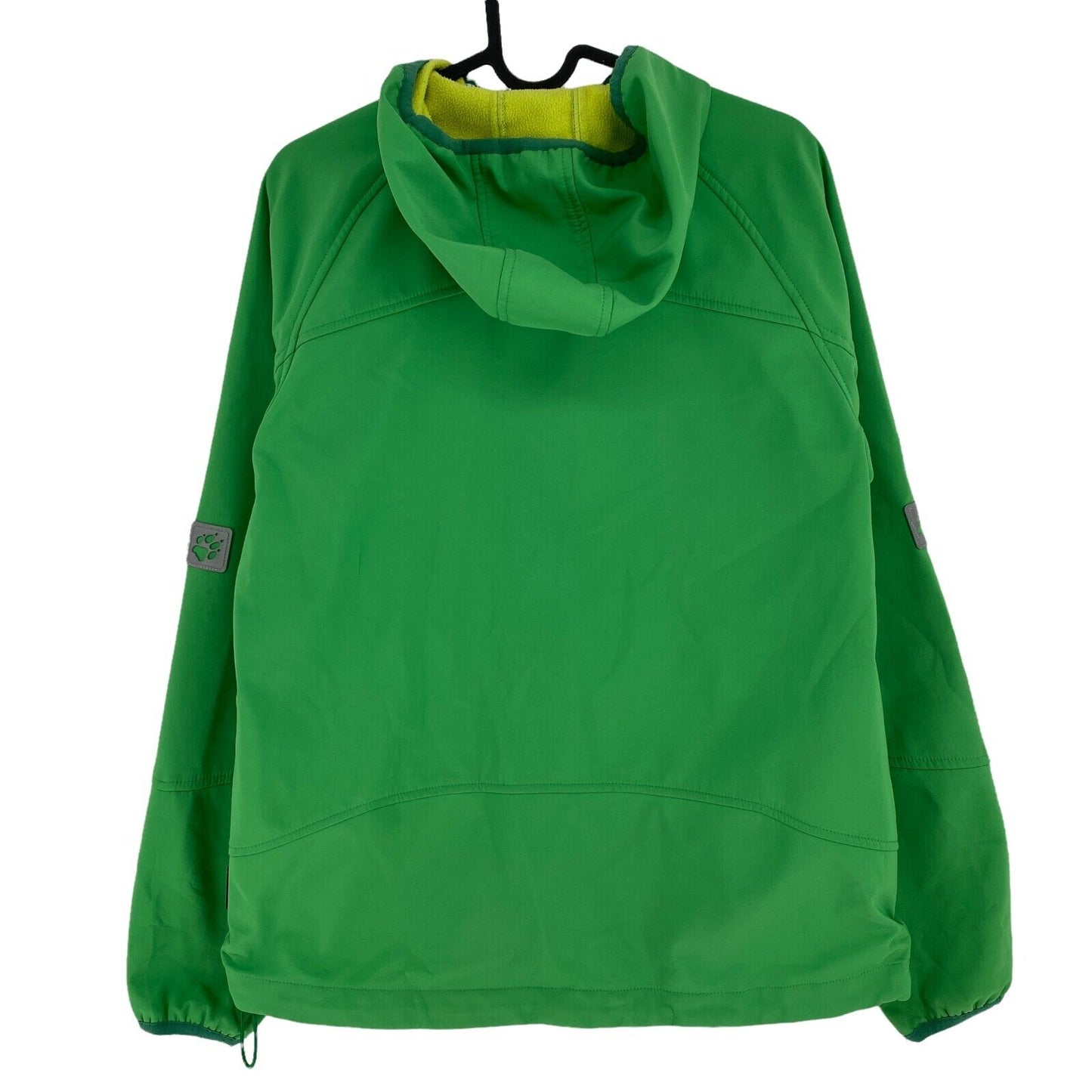 Jack Wolfskin Flexshield Softshell Veste à capuche verte Taille 176 cm 16 ans