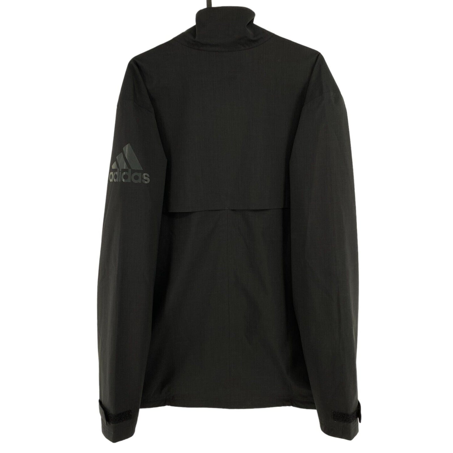 Adidas Clima Proof Schwarz Windbreaker Jacke Mantel Größe M