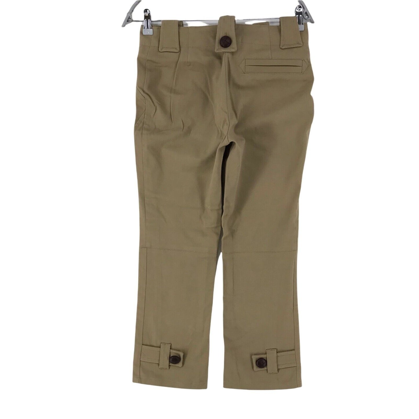 Fairly Damen Caprihose, Braun, Regular Fit, Größe 40 W27