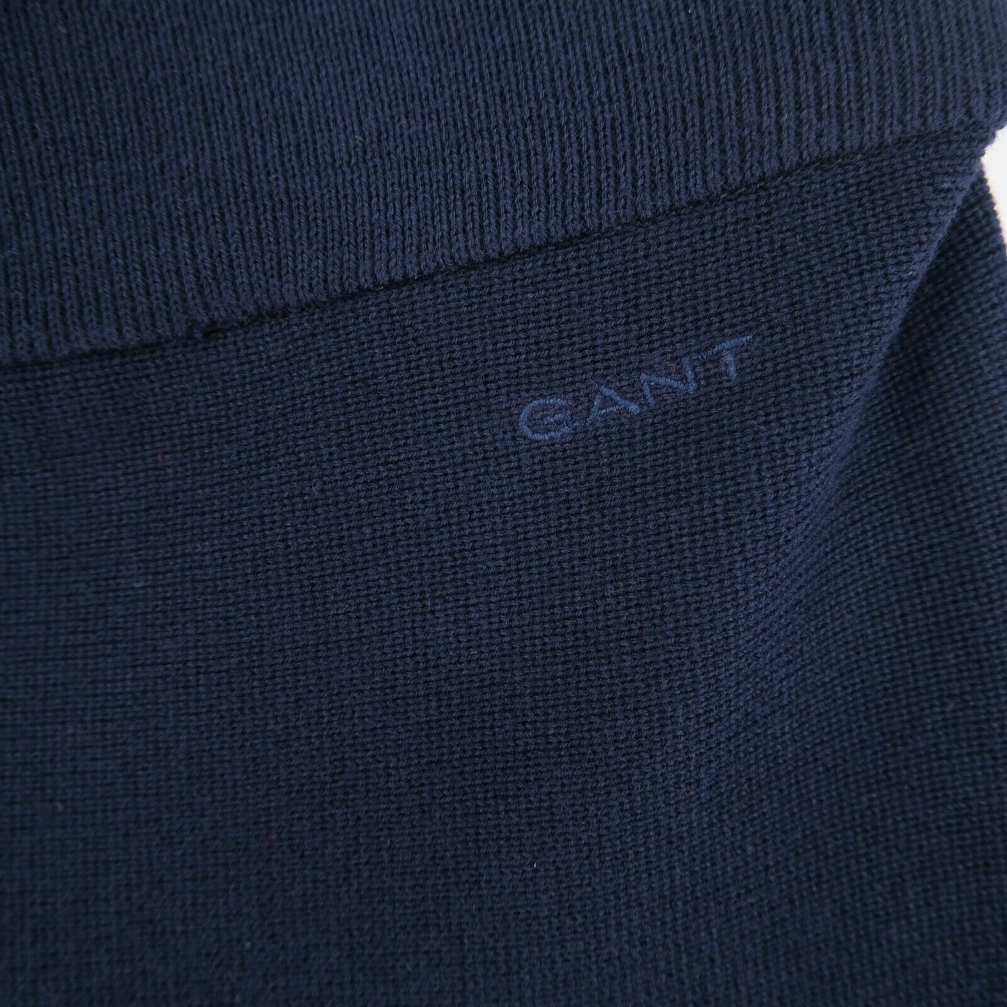 GANT Marineblauer Strickrock aus Baumwollmischung, Größe M – L