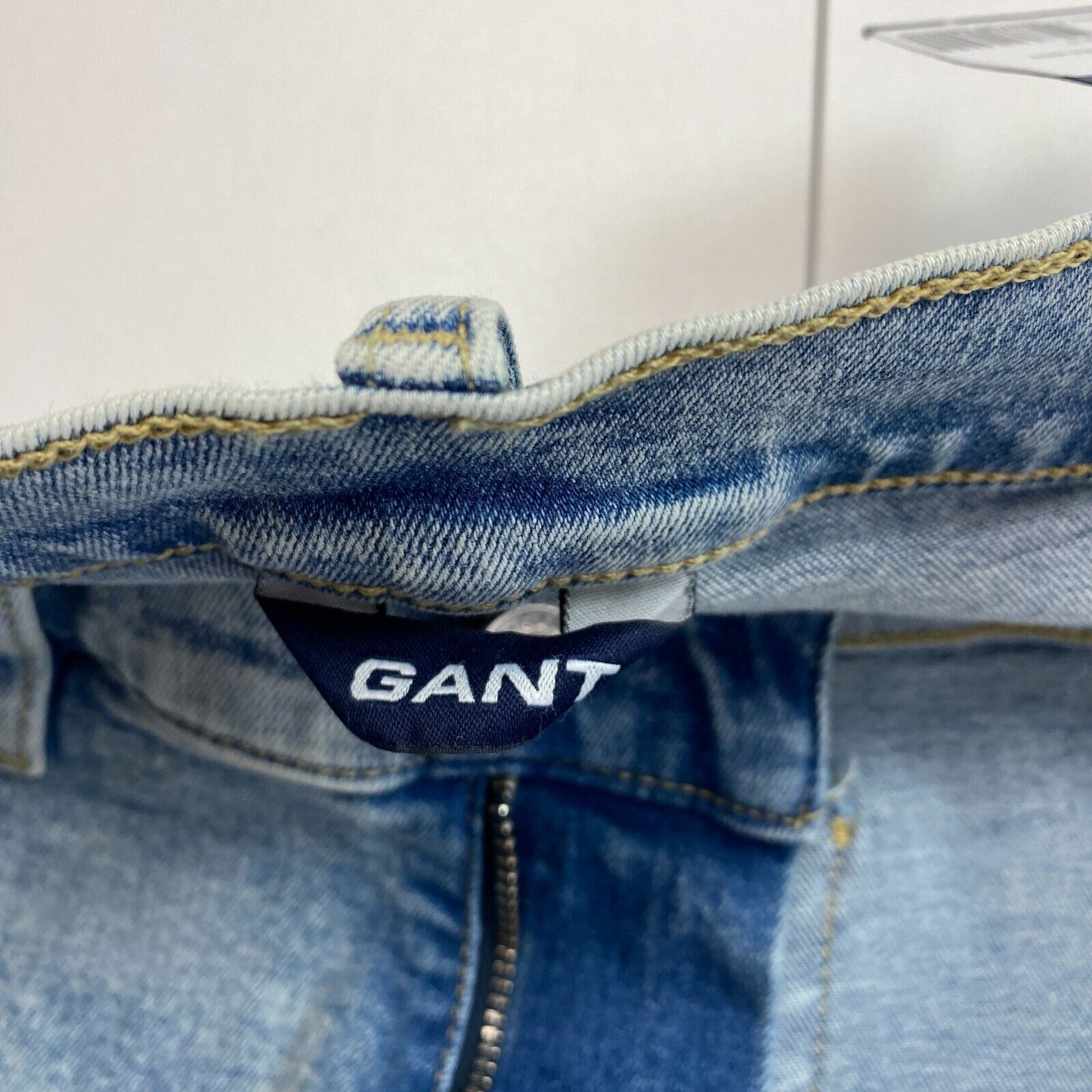 GANT Light Blue Maxen Extra Slim Jeans Size W30 L32