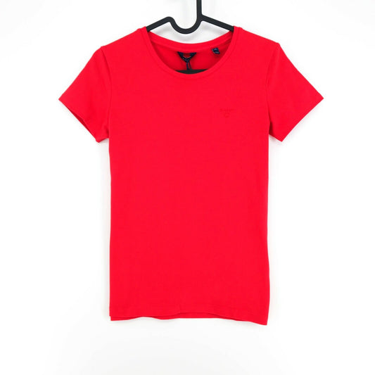 GANT Red Crew Neck T-Shirt Top Size XS