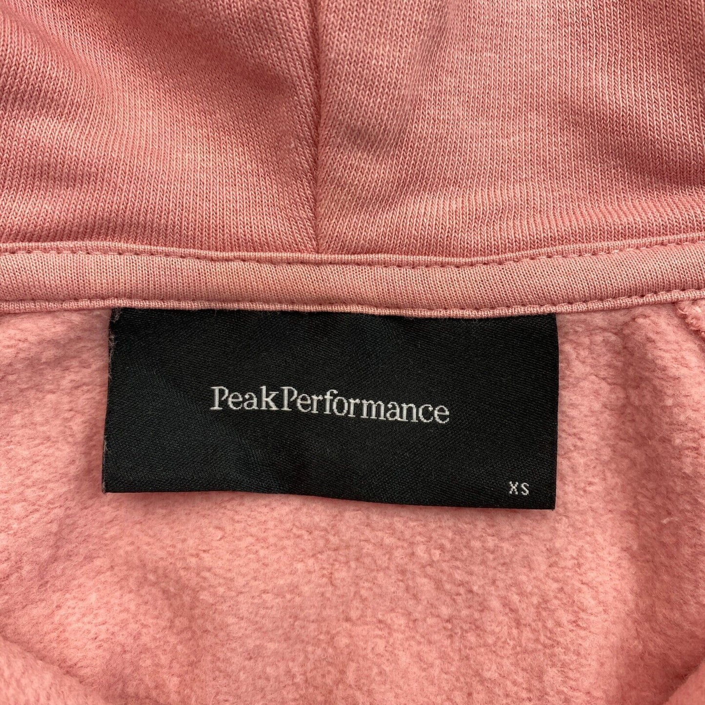 Peak Performance Pink W Ground Full Zip Hoodie Jumper Sweater Size XS