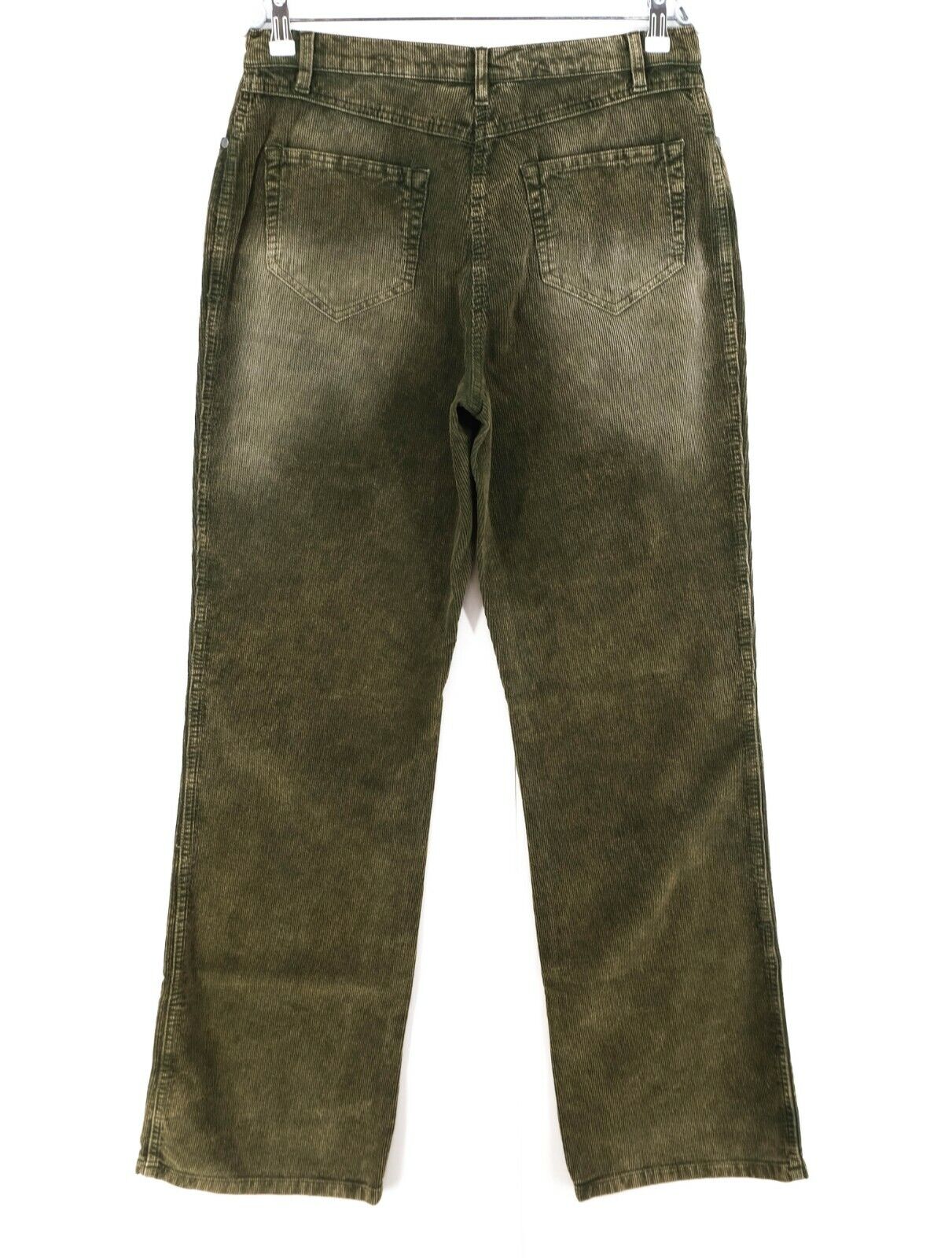 PERSONA Green Velvet Jeans Size EUR 44 48 UK 14 18 US 12 16