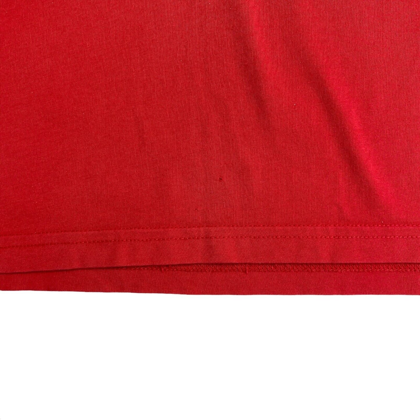 GANT T-shirt à col rond avec logo rouge taille M