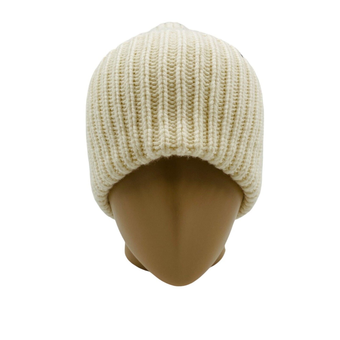 Peak Performance MASON HAT Unisex Beige Wool Blend Beanie Winter Hat One Size