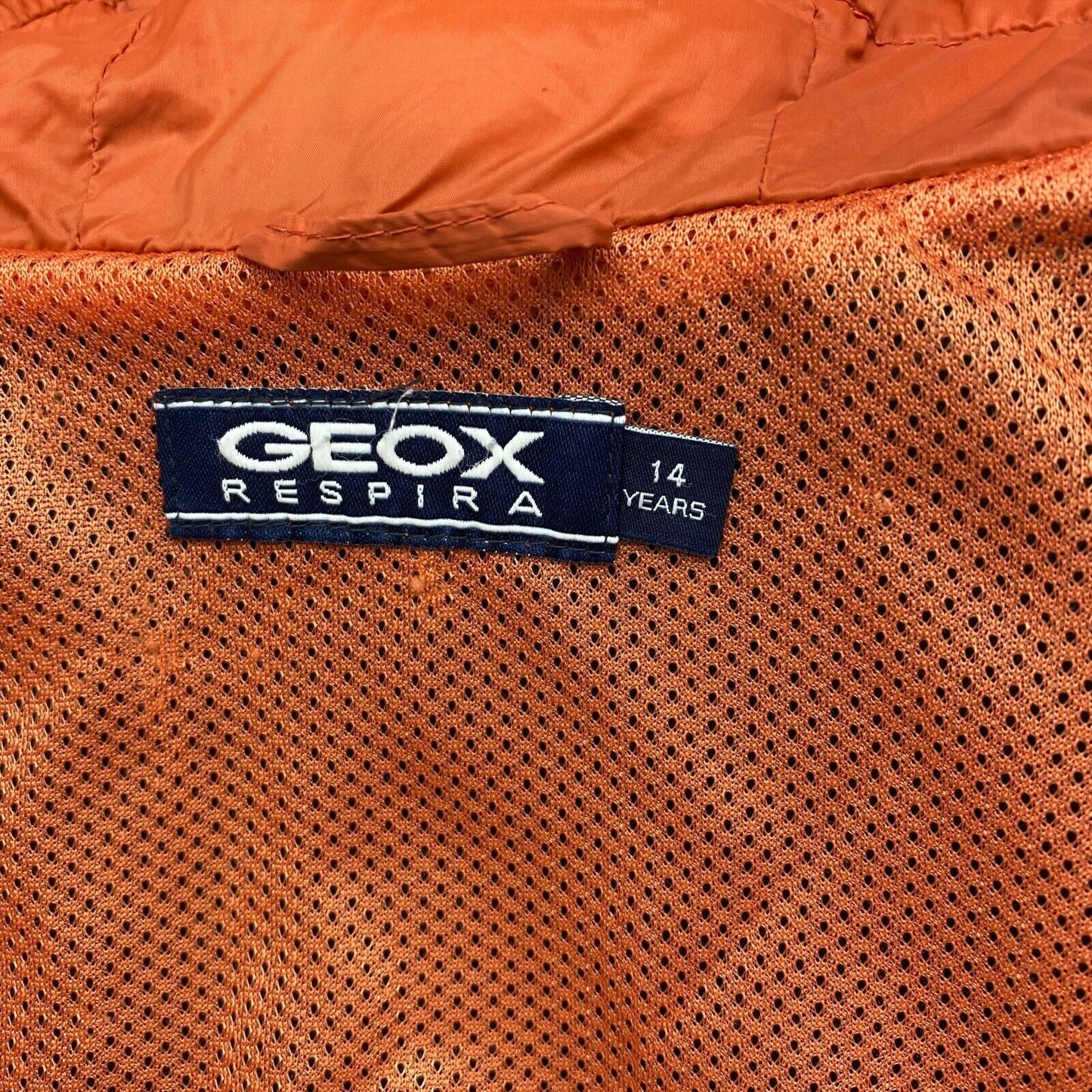 GEOX RESPIRA Grey Hooded Jacket Size 14 Years