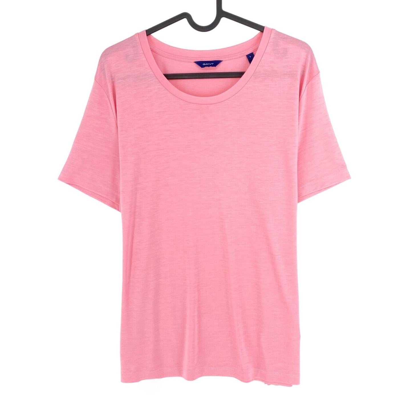 GANT Pink Lightweight Crew Neck T Shirt Size L