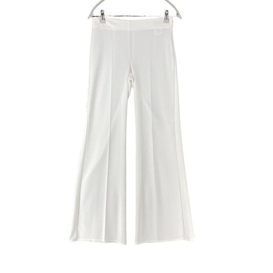 RINASCIMENTO White Wide Leg Bootcut Fit Dress Trousers Size XS W26