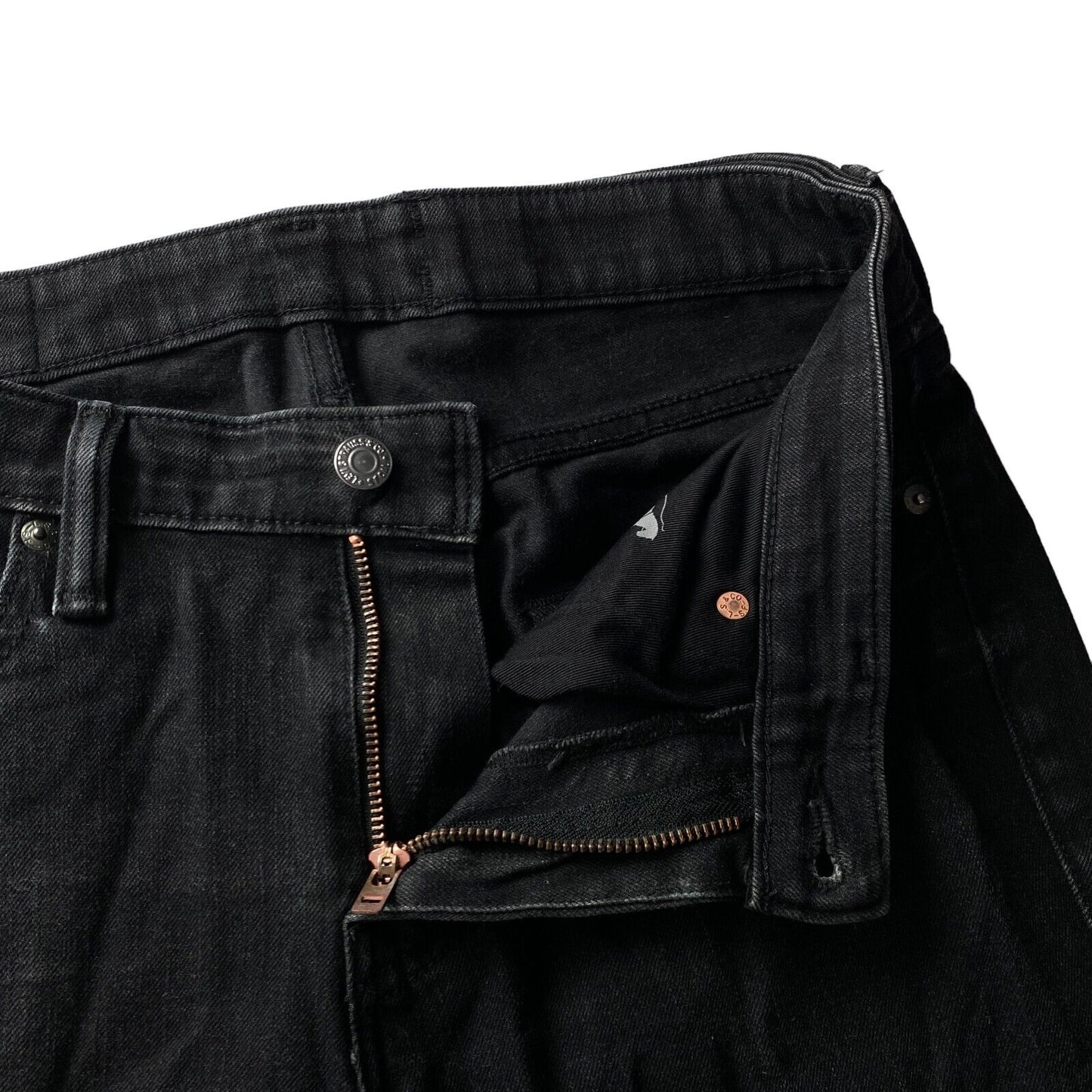 Levi's 511 Black Stretch Slim Fit Jeans W29 L32