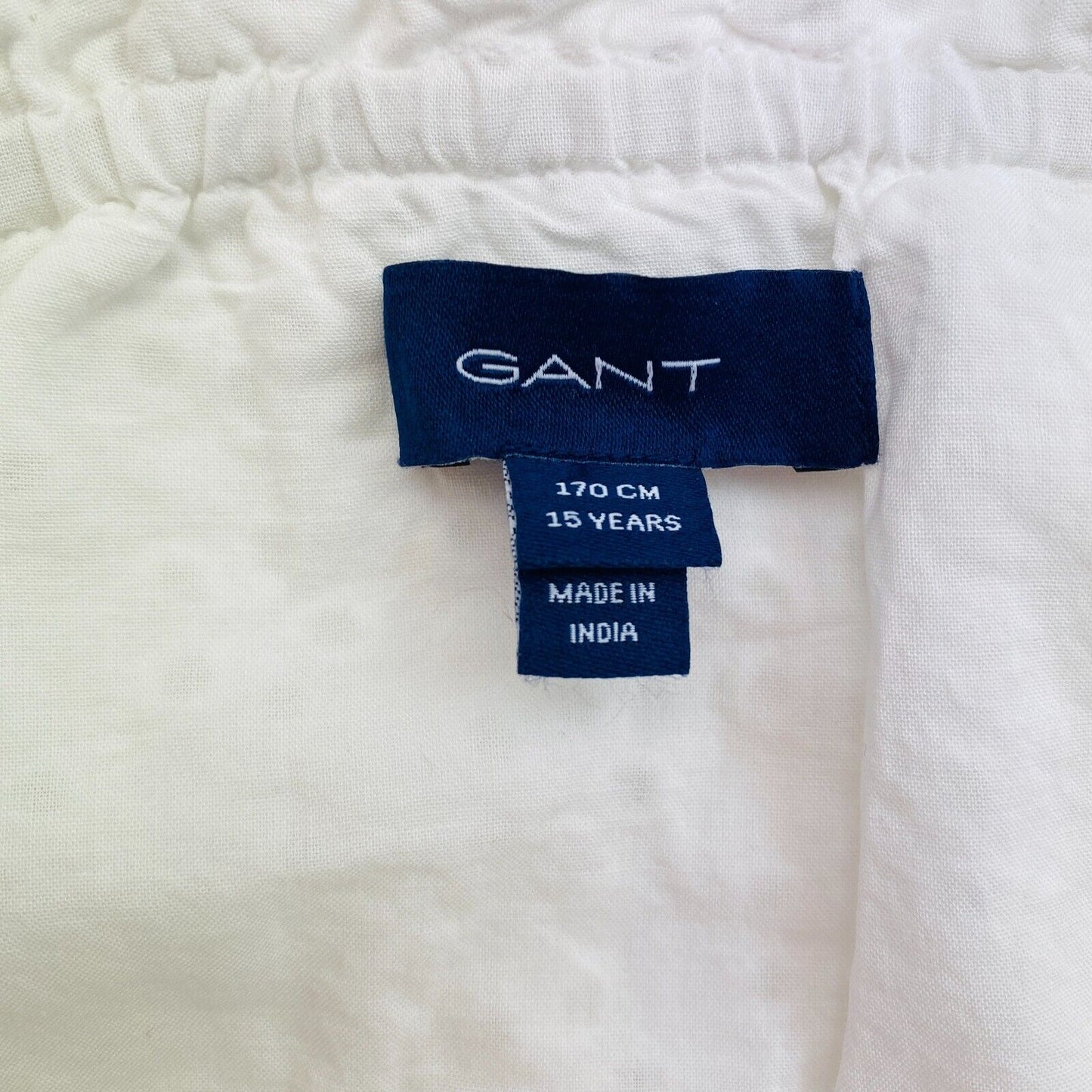 GANT Girls White Broderie Anglaise Dress Size 15 Years 170 cm