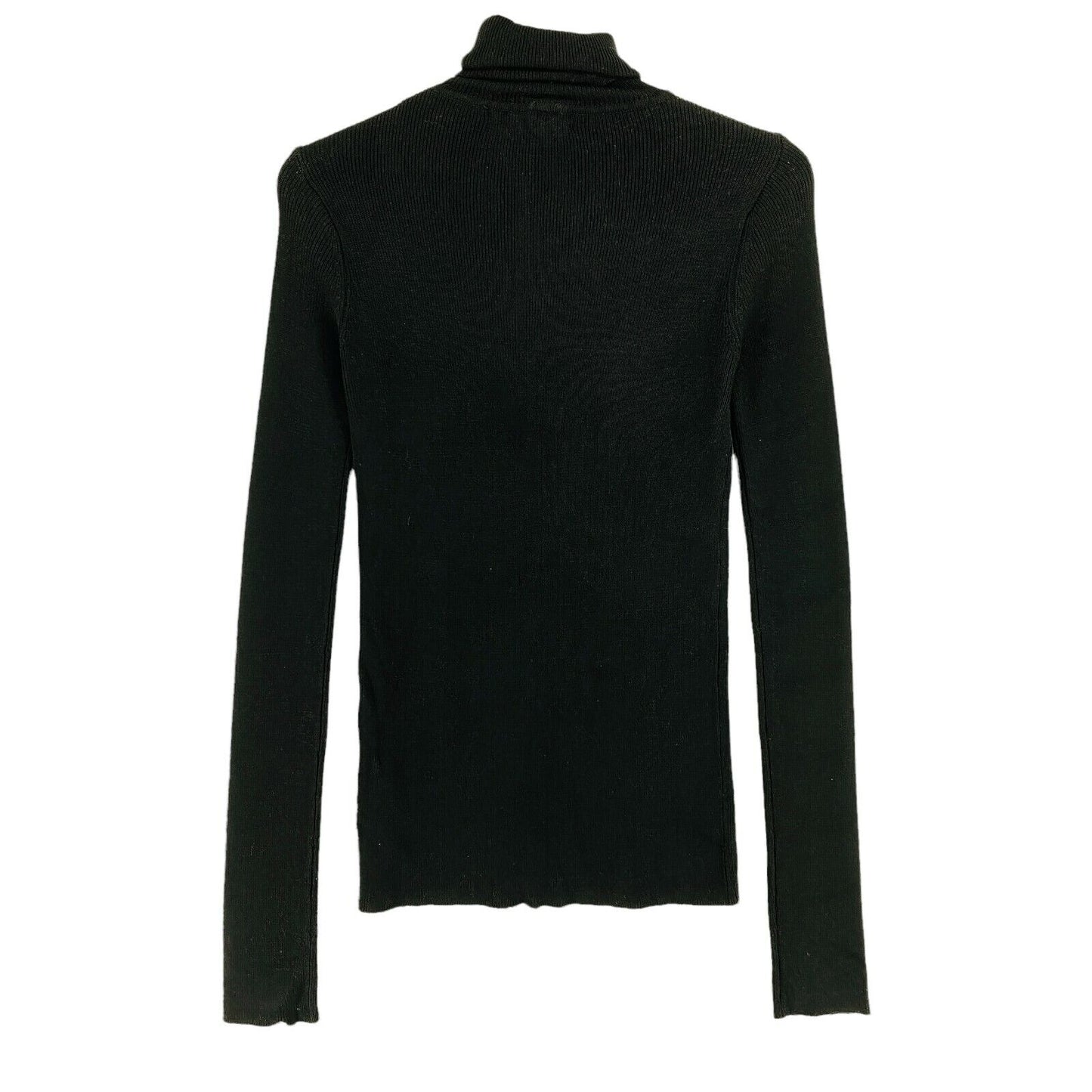 BERSHKA Black Turtle Neck Sweater Size S