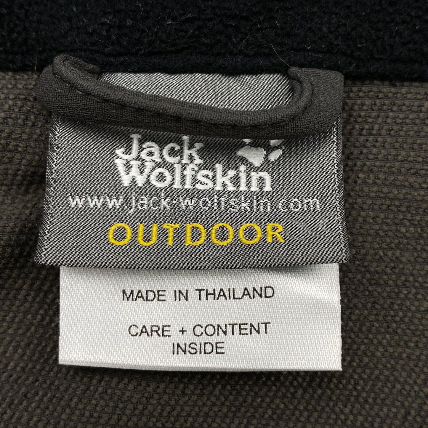 Jack Wolfskin Athletic Fit Gris Veste Manteau Taille M