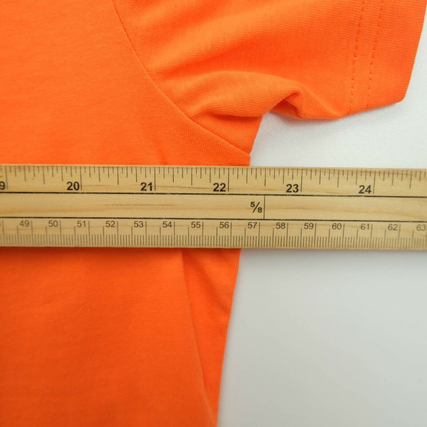 GANT Orange Logo Crew Neck T Shirt Size XL