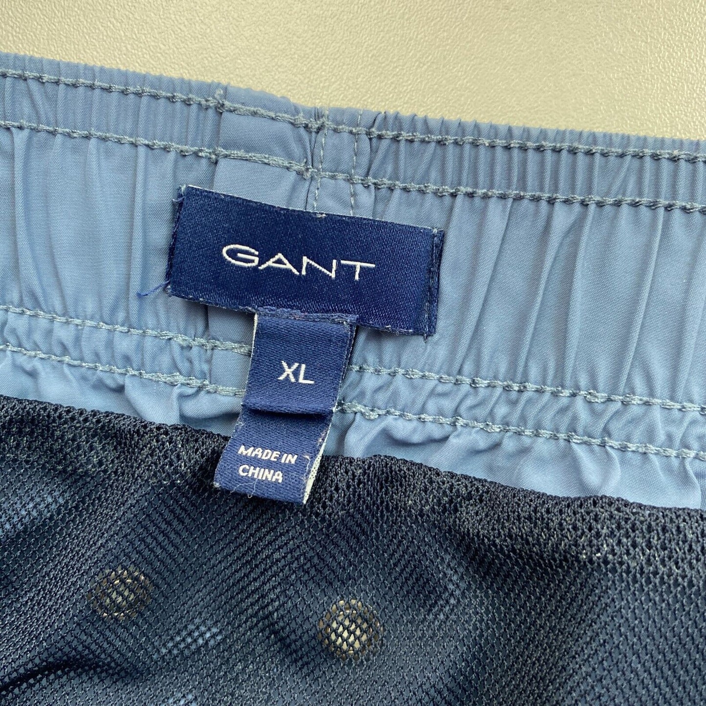 GANT Blue Logo Swimwear Swimming Trunks Shorts Size XL