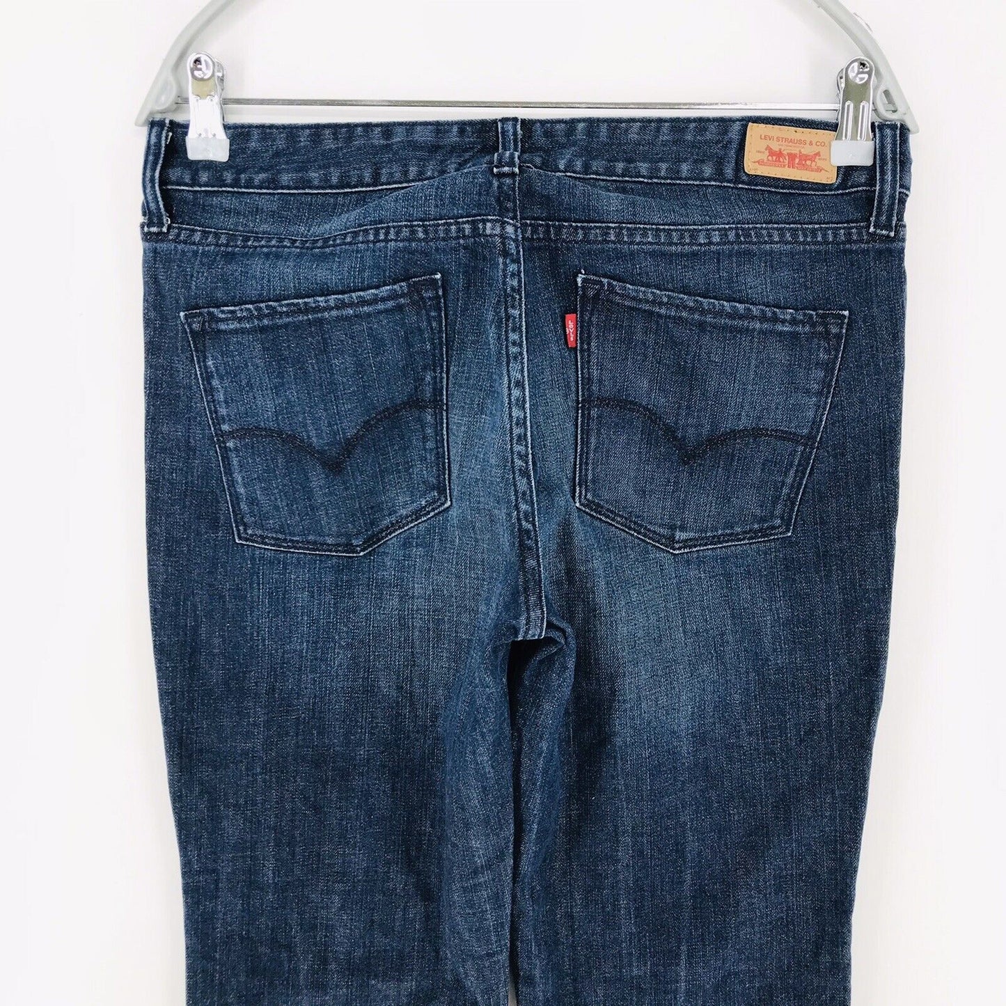 Vintage Levi's 553 Women Blue Mid Rise Regular Bootcut Fit Jeans 8 M / W32 L32