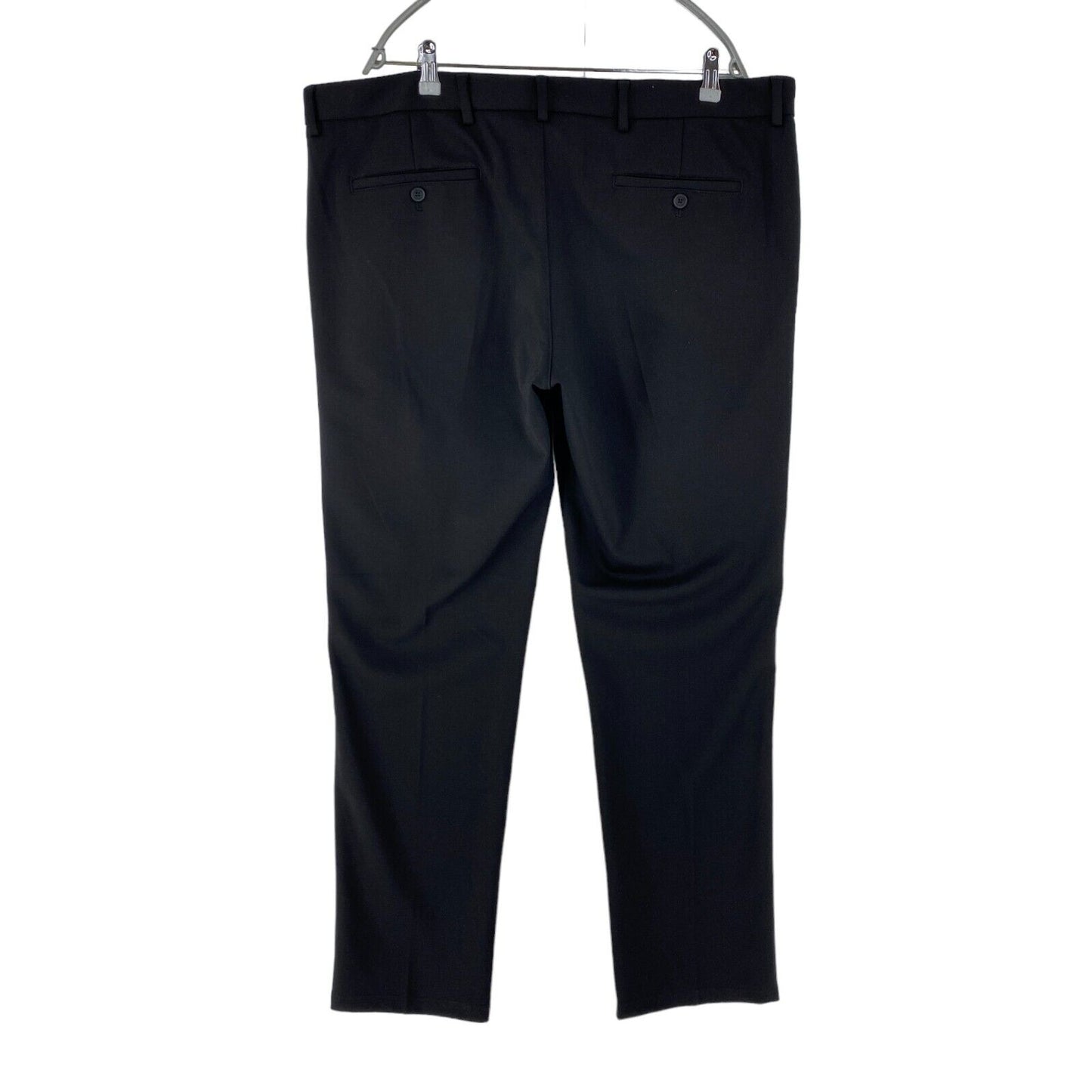 JACK &amp; JONES + FIT MARCO Pantalon habillé coupe slim extensible noir W42 L34