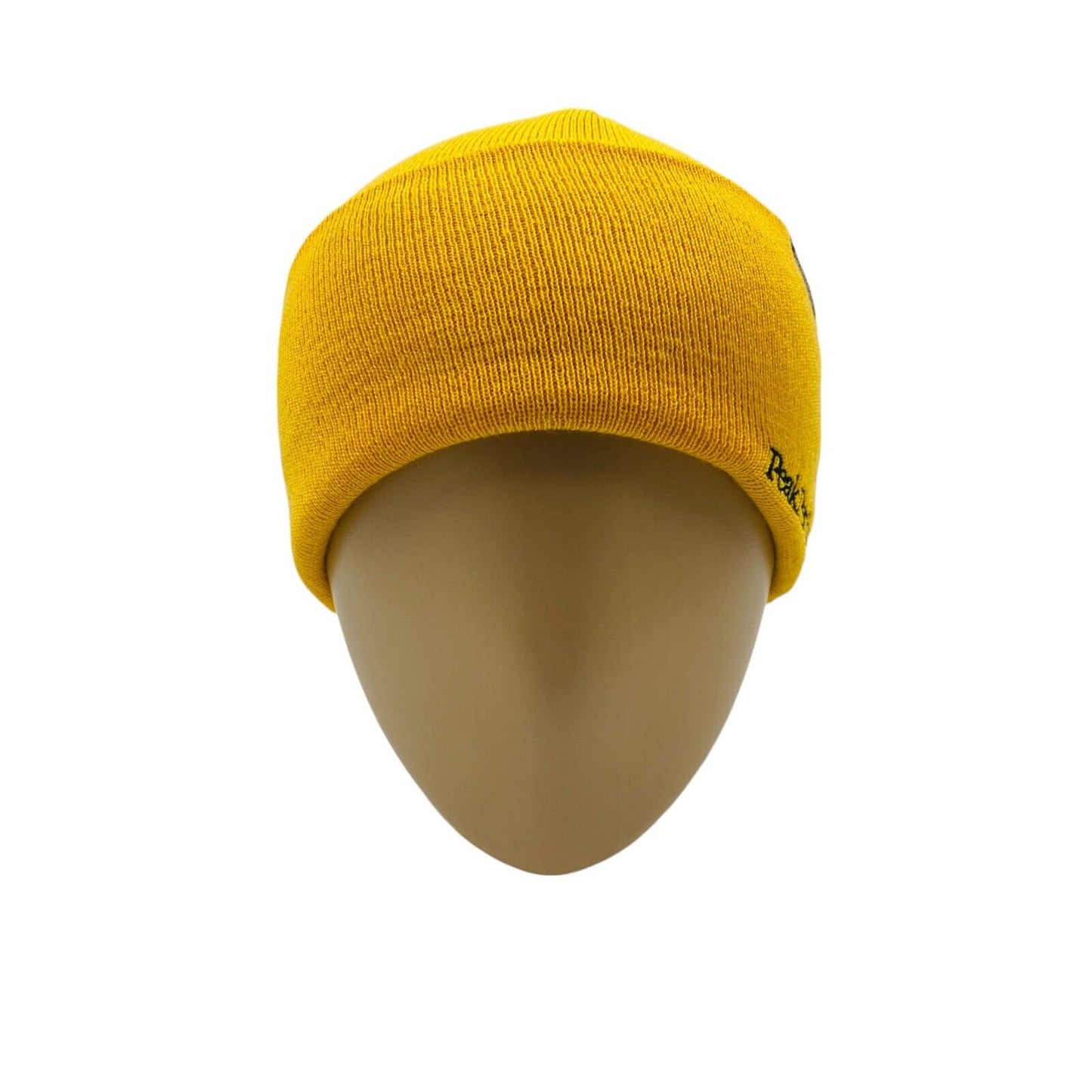 Peak Performance Unisex Yellow Merino Wool Blend Beanie Winter Hat Size S / M