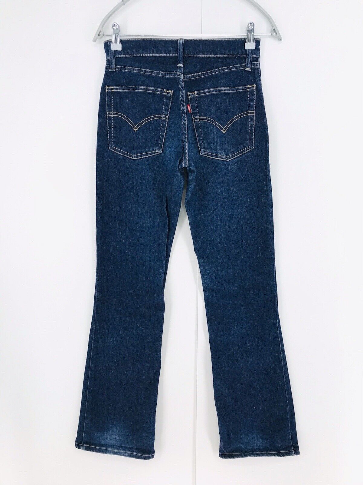 Vintage Levi's 525 Women Blue Stretch Regular Bootcut Fit Jeans Size W27 L32