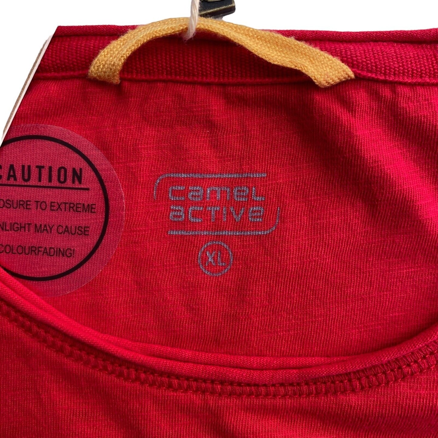 Camel Active Red Crew Neck T Shirt Top Size XL