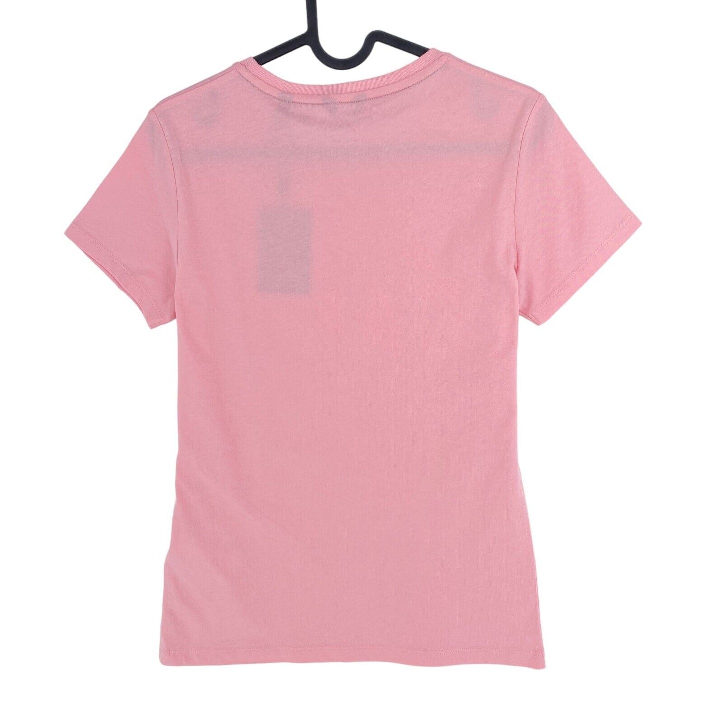 GANT T-shirt à col rond avec logo rose taille XS